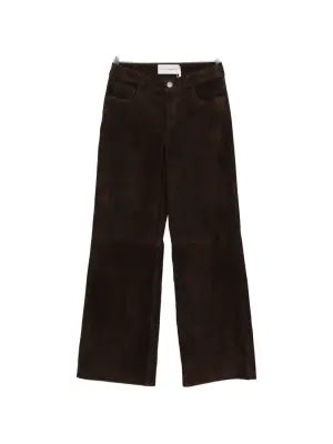 Брюки из замши Milo