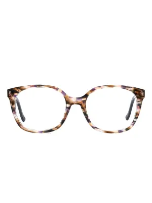Очки в квадратной оправе черепаховой расцветки
