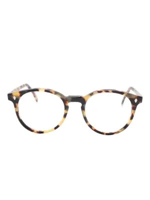 Очки Leal в круглой оправе черепаховой расцветки