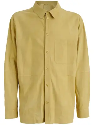 Замшевая рубашка