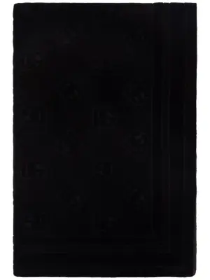 Жаккардовое пляжное полотенце с монограммой DG