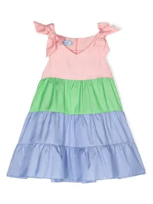 Платье со вставками