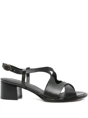 босоножки с перекрестными ремешками