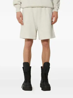 Шорты с вышитым логотипом