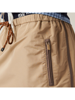 Мини-юбка из технической ткани