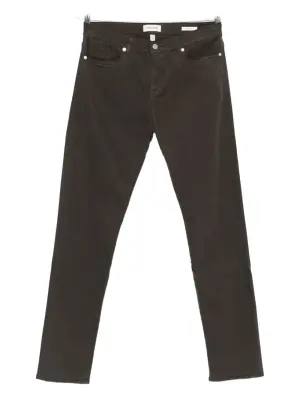 Узкие джинсы средней посадки