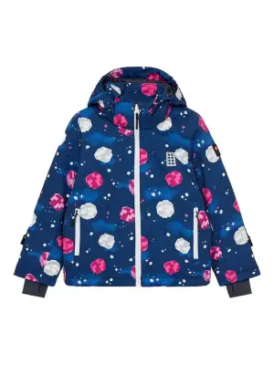 Куртка с капюшоном и графичным принтом