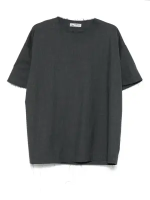 Топ строгого кроя в тонкую полоску