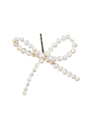 Серьга-гвоздик с жемчугом