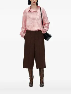 рубашка с принтом тай-дай