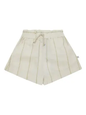 Полосатые шорты с кулиской