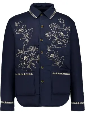 Куртка-рубашка с вышивкой