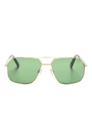 Солнцезащитные очки-пилоты с двойным мостом