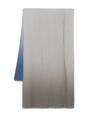 Шарф с эффектом омбре