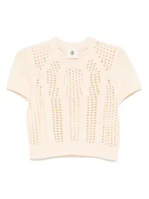 Свитер фактурной вязки