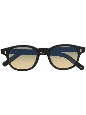 Round-frame tinted sunglasses