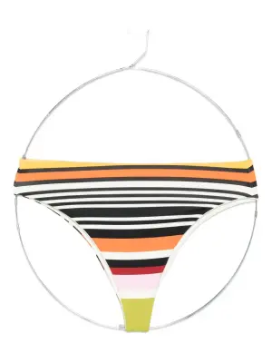 Плавки бикини в полоску