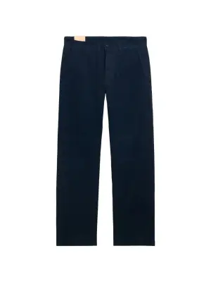 Вельветовые брюки с отворотами