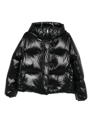 Утеплённая куртка с капюшоном