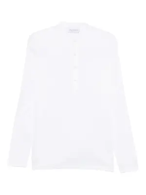 Поло на пуговицах