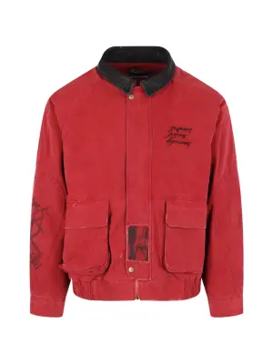 Куртка с графическим принтом