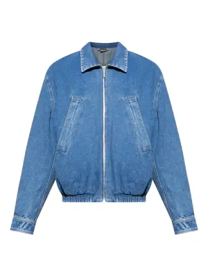 джинсовая куртка с логотипом