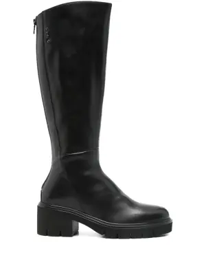 Ботильоны на блочном каблуке