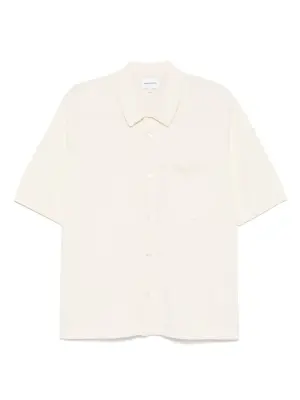 рубашка из смеси льна и хлопка