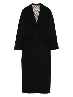 Пальто с подкладкой из леопардового принта