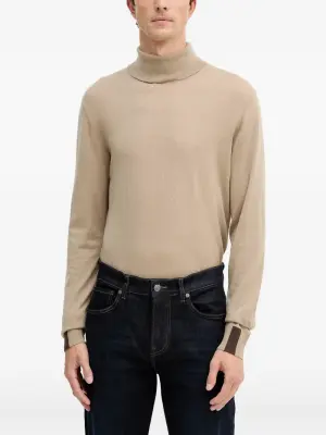 Свитер с воротником-стойкой Adam