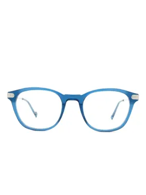 очки в круглой оправе