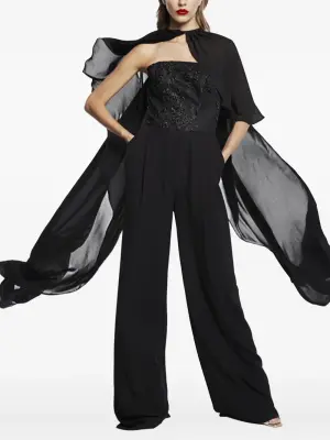 Декорированный комбинезон с широкими брюками