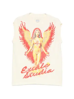 Майка с графическим принтом