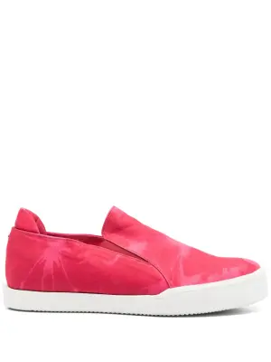 Кеды с принтом тай-дай