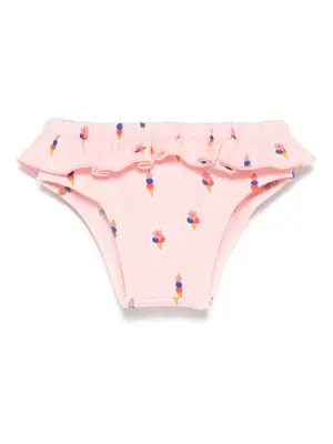 плавки бикини с принтом