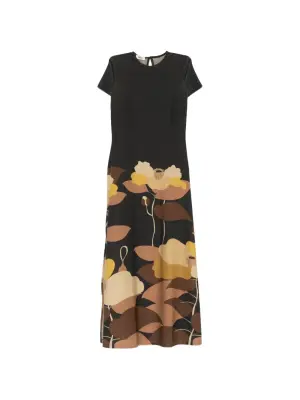 Платье-футболка с блестками