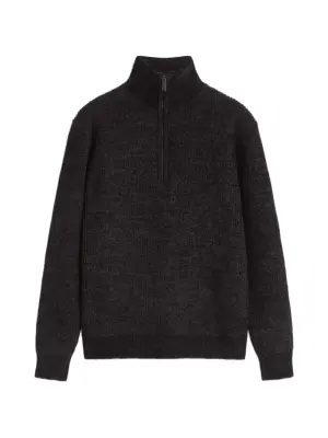 Свитер Daró с наполовину застегивающейся молнией