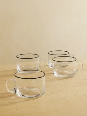набор из четырех стеклянных бокалов Sophia Roe S.R Collection Bubble