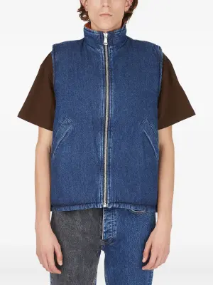 Джинсовый жилет