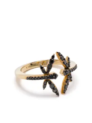 Золотое кольцо с бриллиантами