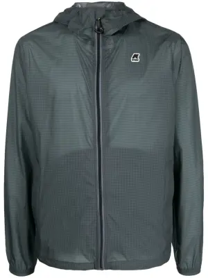 Куртка с капюшоном и нашивкой-логотипом