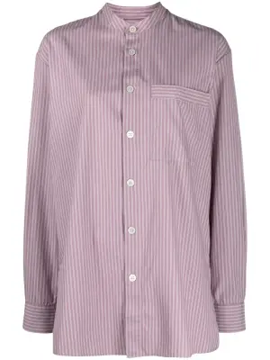Striped organic cotton shirt