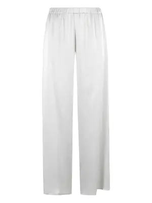 Брюки прямого кроя с эластичным поясом