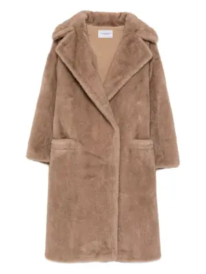 Пальто с логотипом