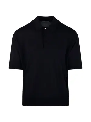 Поло на пуговицах