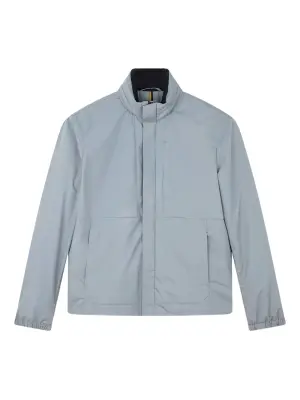 Куртка на молнии с высоким воротником