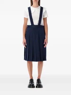 Платье-сарафан с плиссировкой