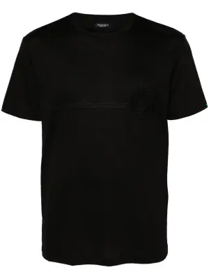 Футболка с вышитым логотипом