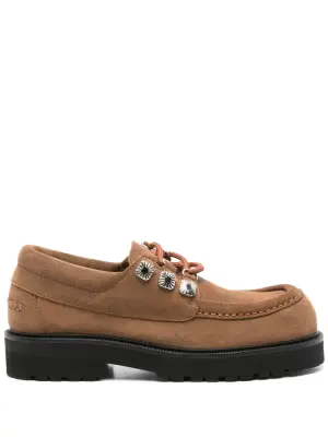 Туфли дерби с заклепками