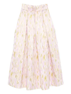 Юбка с абстрактным узором